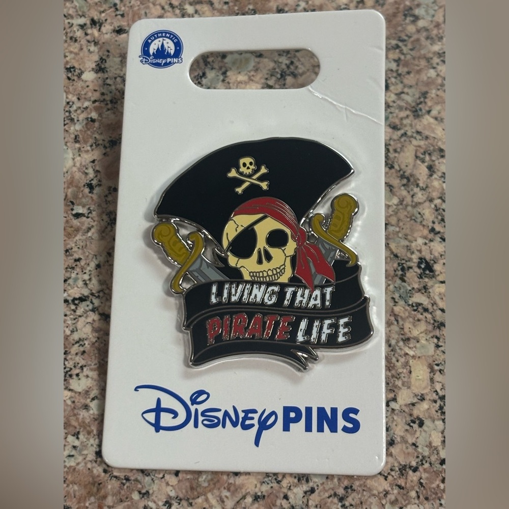2022 Disney Parks Pirates Of The Caribbean Living That Pirate Life Pin New OE